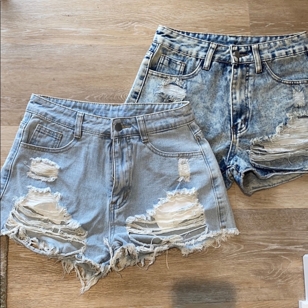 SHEIN DENIM SHORTS BUNDLE